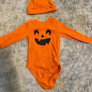 Pumpkin onesie